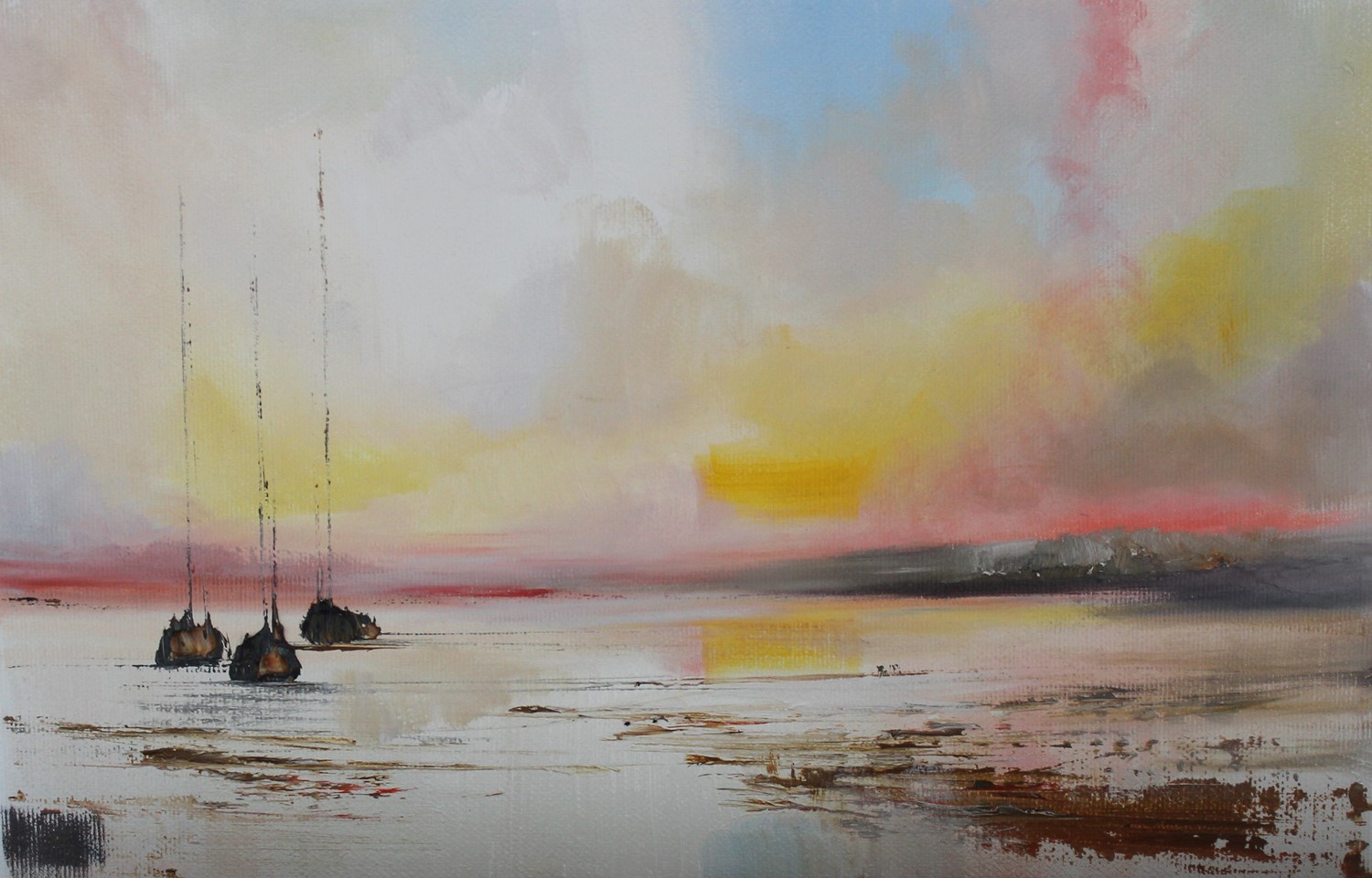 'Pink Light' by artist Rosanne Barr